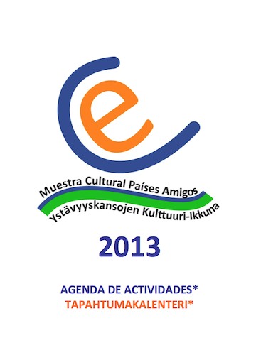 Portada Agenda Muestra Cultural Paises Amigos 2013