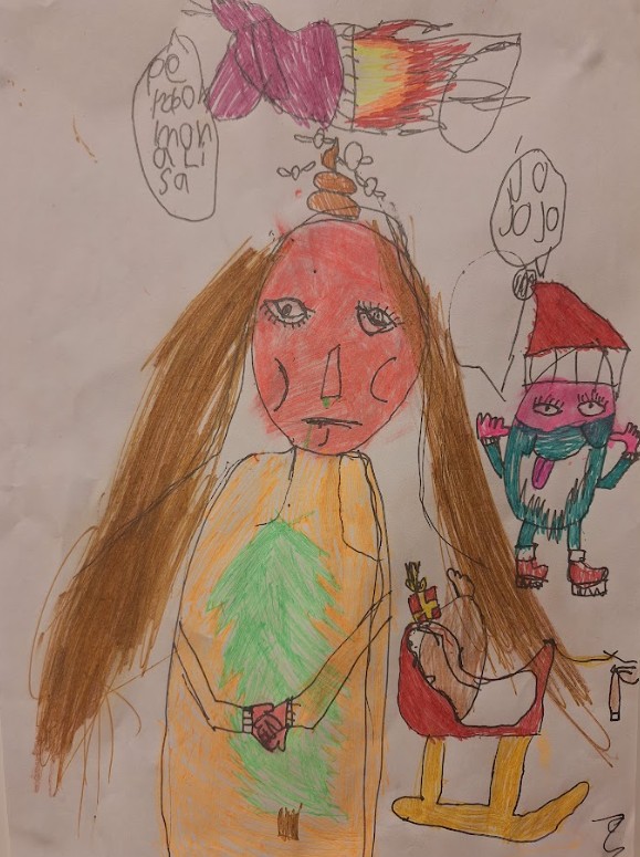 5.Mona Lisa en Navidad 8